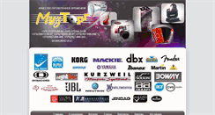 Desktop Screenshot of muztorg.by
